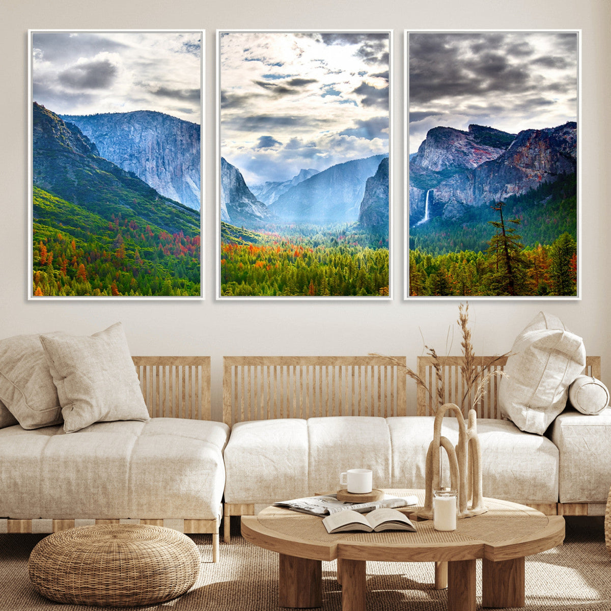 Yosemite National Park El Capitan Landscape Wall Art,