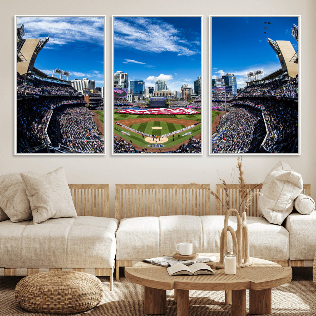 San Diego Padres Baseball Team Print - Petco Park Stadium