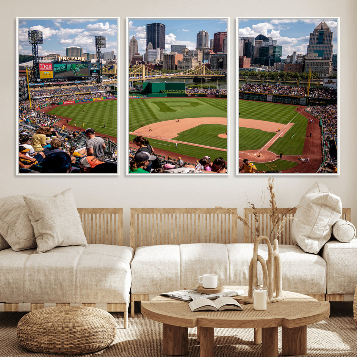 Pittsburgh Pirates Baseball Team Print - PNC Park Stadium