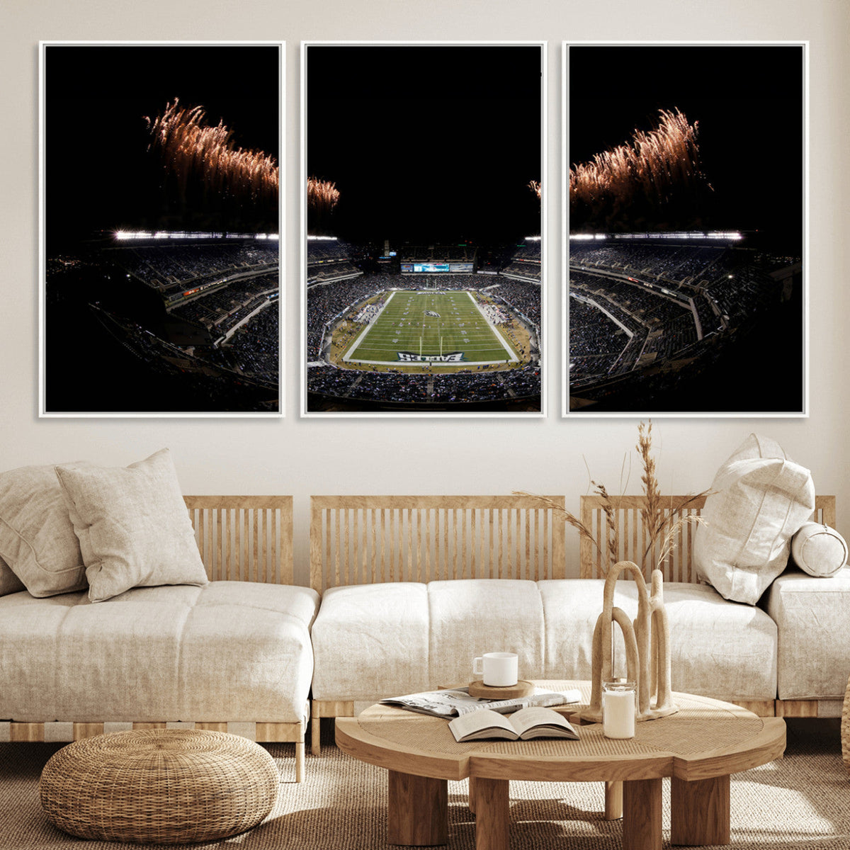 Eagles Field Stadium Wall Art | Philadelphia Eagles Football