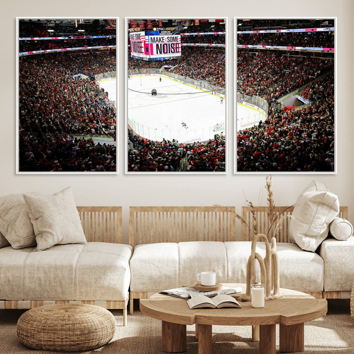 PNC Arena Raleigh North Carolina Hurricanes Hockey Stadium