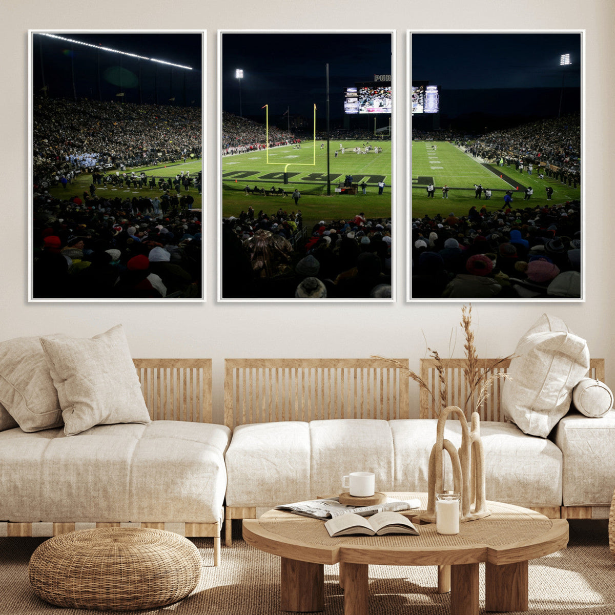 Purdue Boilermakers Football Team Print - West Lafayette