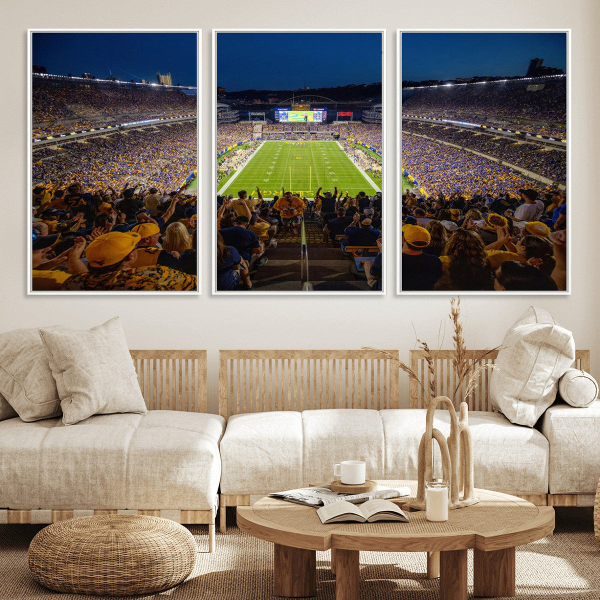 Pittsburgh Panthers Football Team Print - Pittsburgh