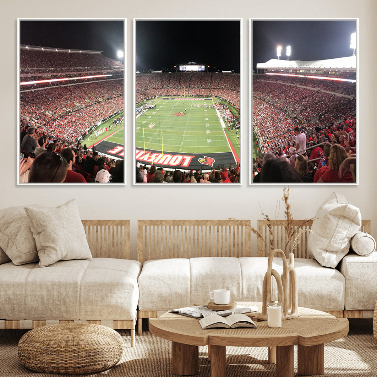 University of Louisville Cardinals Football Team Print -
