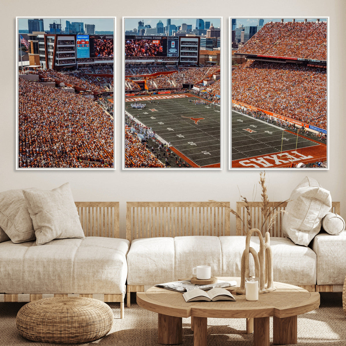University of Texas Longhorns Football Team Print - Austin