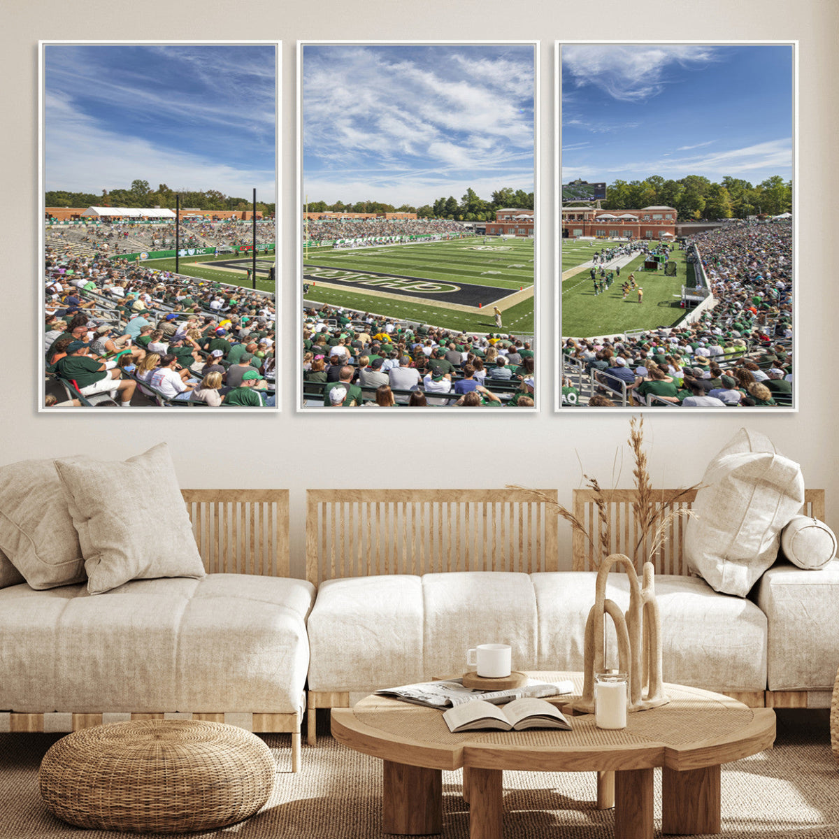 University of Charlotte 49ers Football Team Print -
