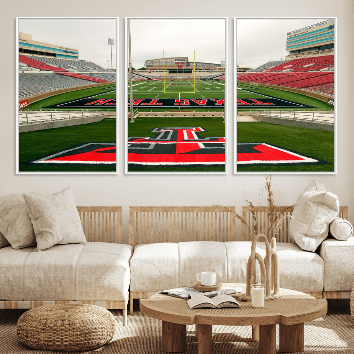 Texas Tech Red Raiders Football Team Print - Lubbock Jones