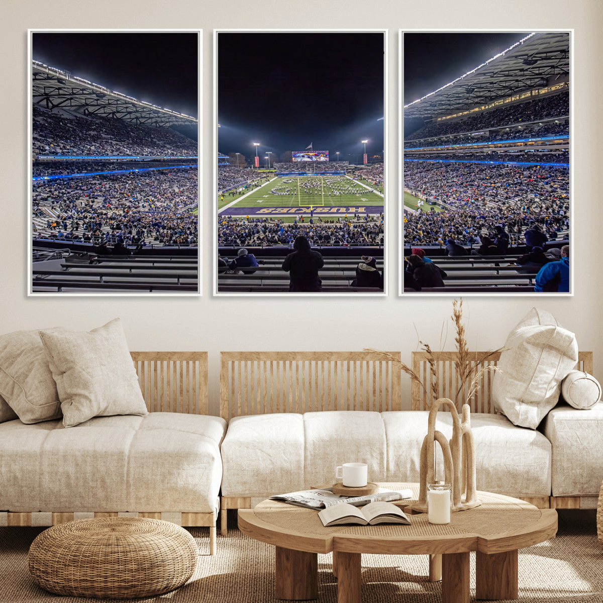 The University of Washington Huskies Football Team Print -