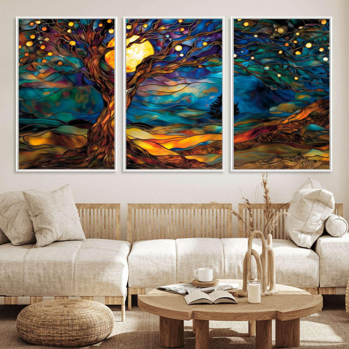 Tree of Life Wall Art - Yggdrasil Tree of Life Canvas Print
