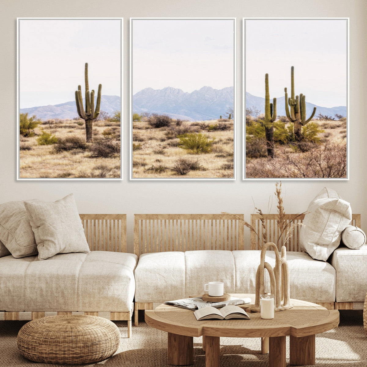 Arizona Desert Wall Art Print | Arizona Desert Canvas Print