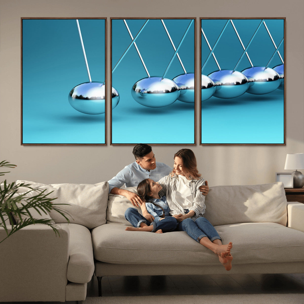 Newton Wall Art Canvas Print