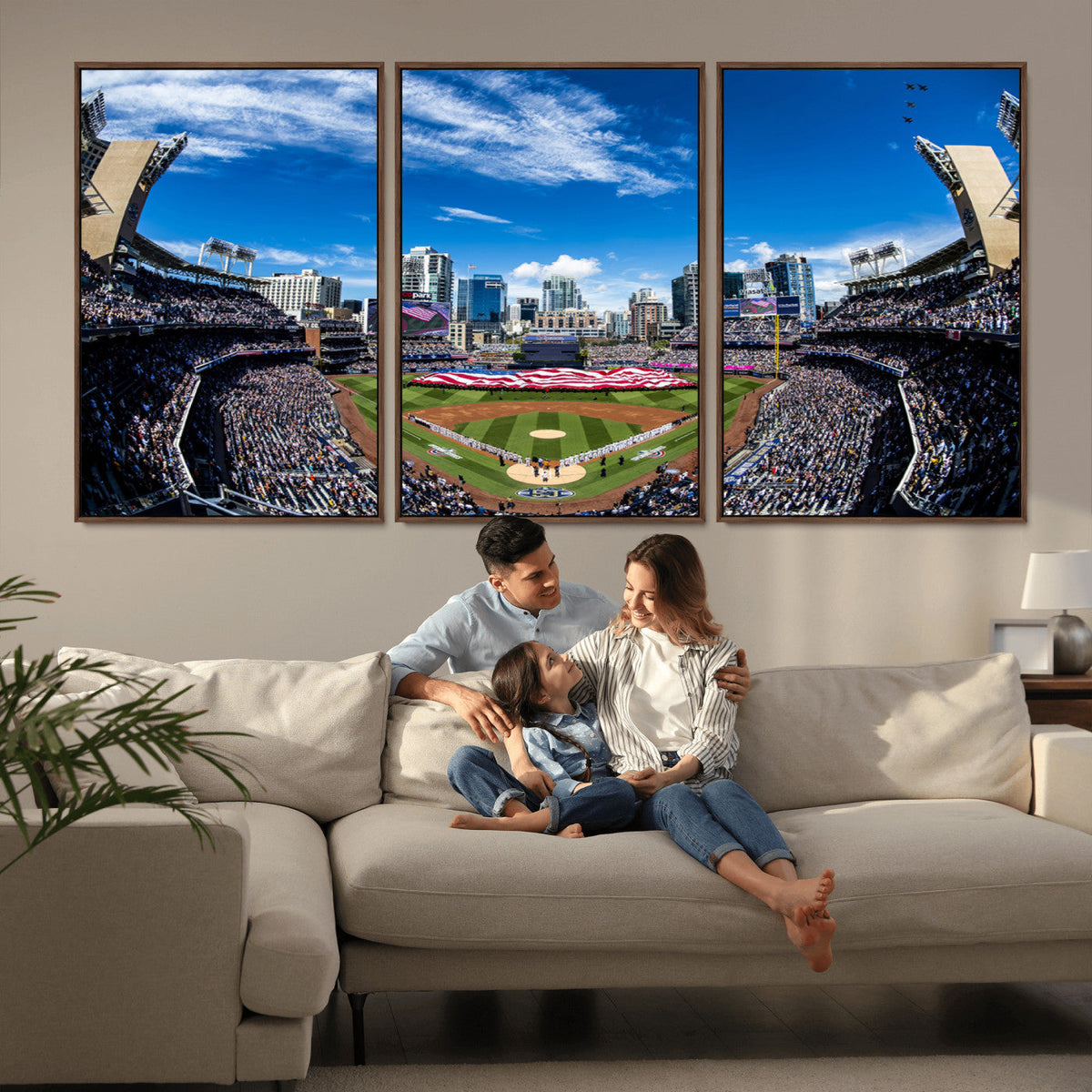 San Diego Padres Baseball Team Print - Petco Park Stadium
