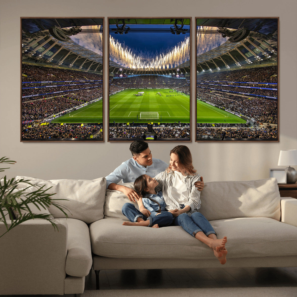 Tottenham Hotspur Football Team Print - London Tottenham