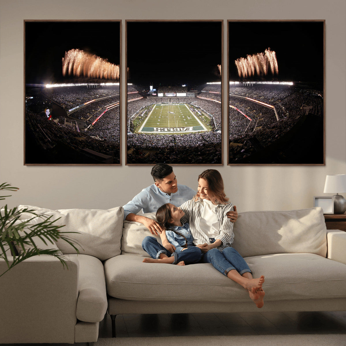 Eagles Field Stadium Wall Art - Lincoln Financial Field