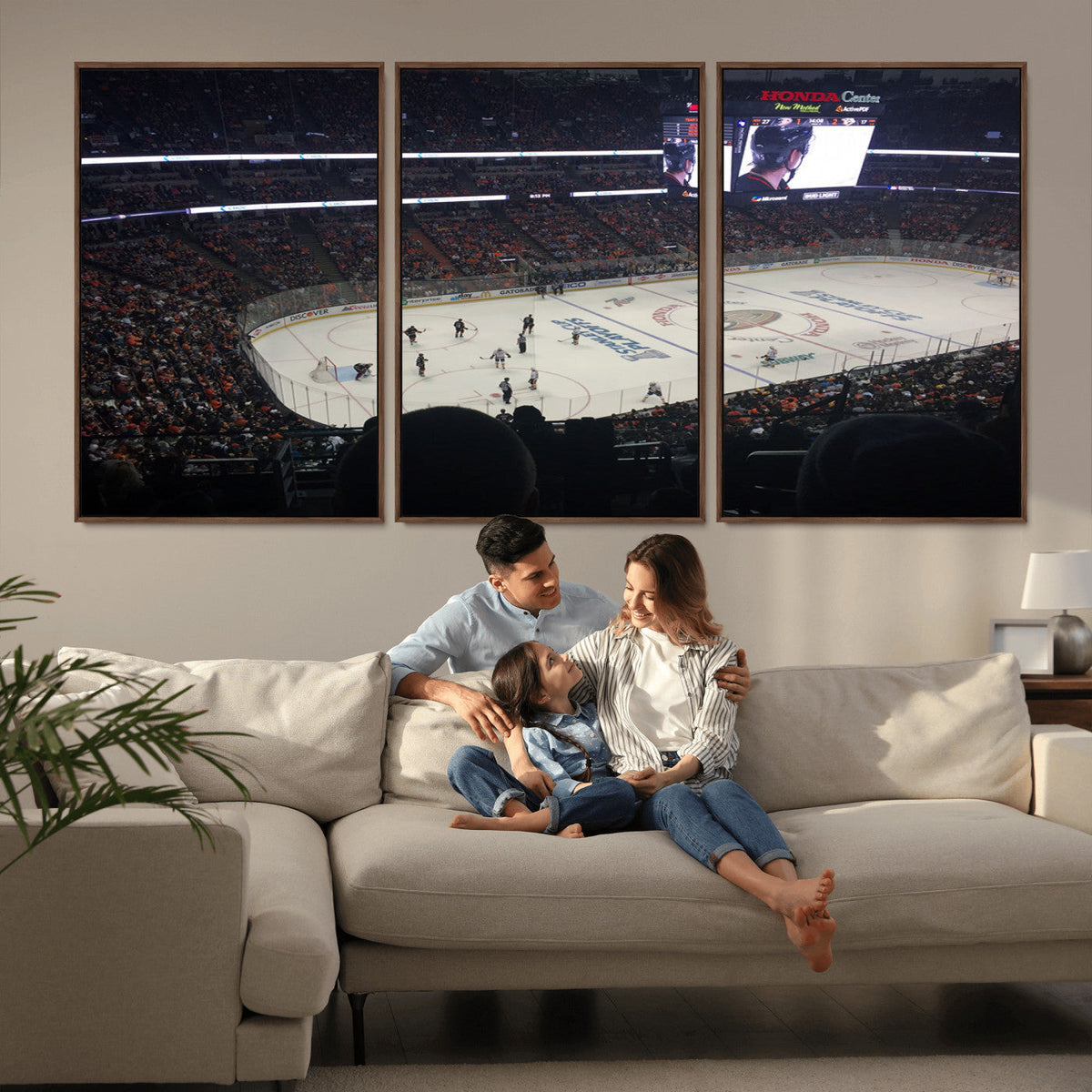 Honda Center California Anaheim Ducks Hockey Stadium Wall