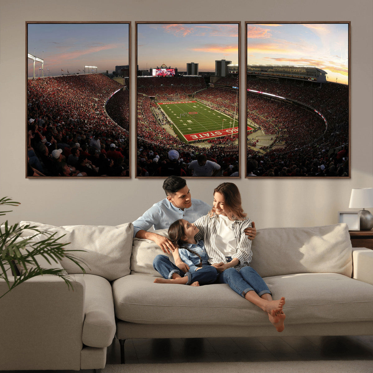 Ohio State University Buckeyes Football Team Print -