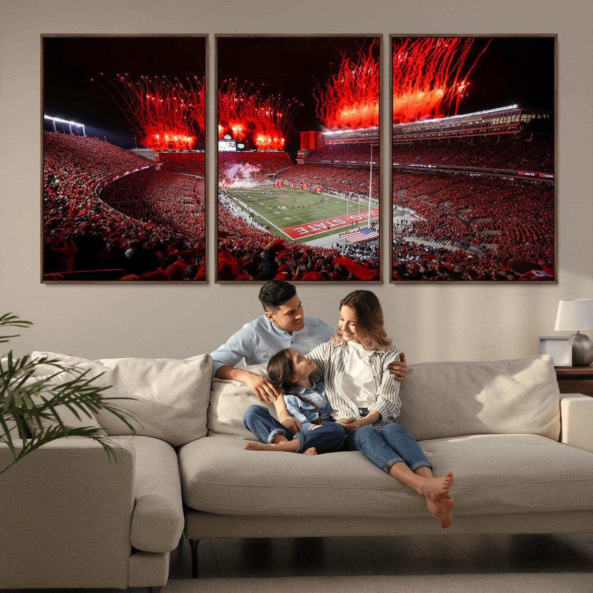 Ohio State University Buckeyes Football Team Print -