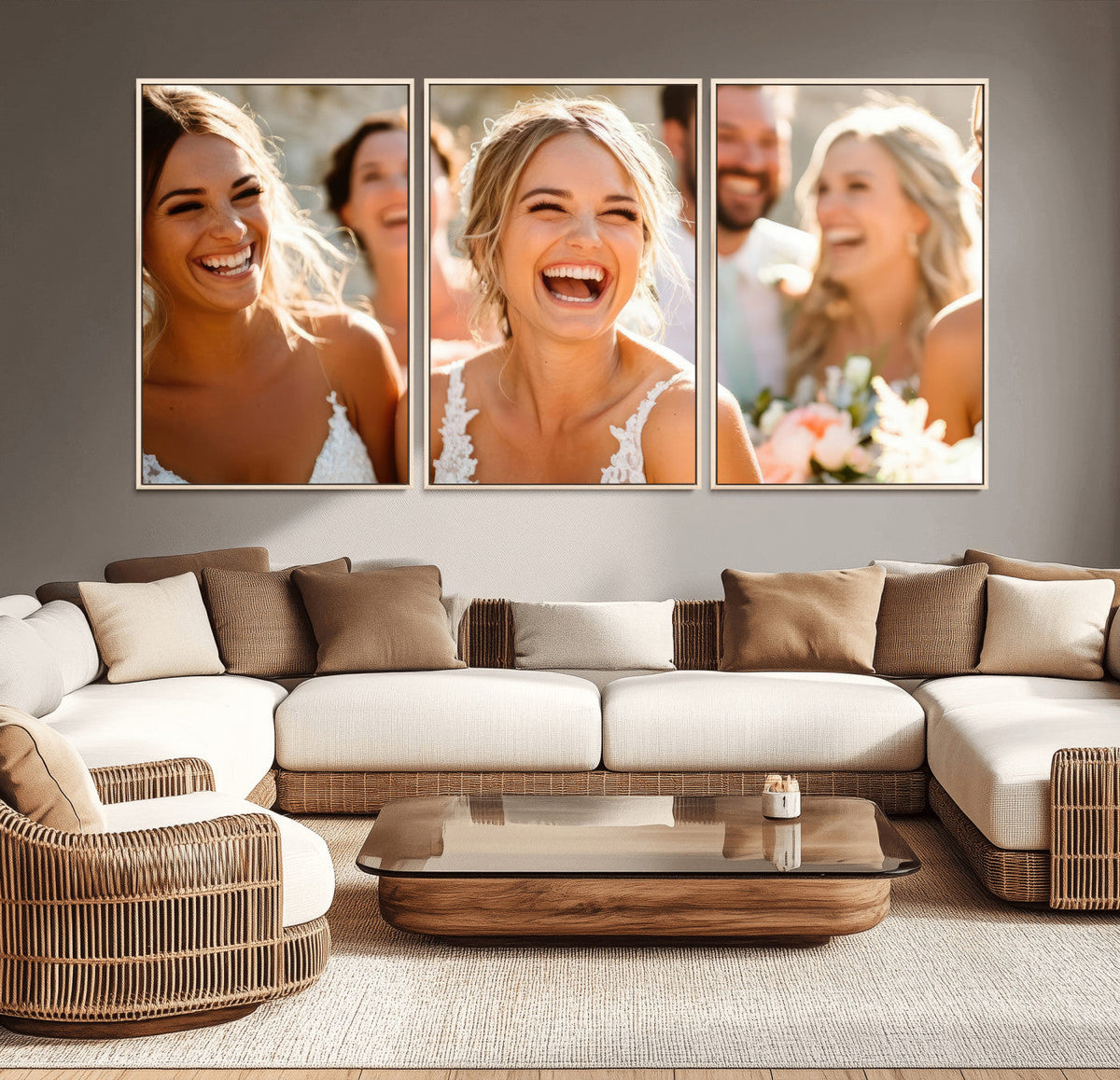 Custom Canvas Print, Personalized Photo Wall Art Unique