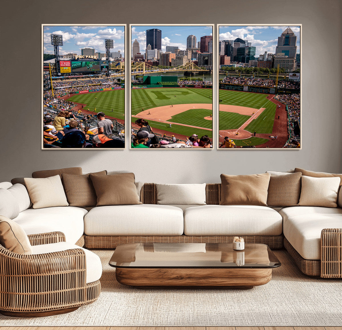 Pittsburgh Pirates Baseball Team Print - PNC Park Stadium
