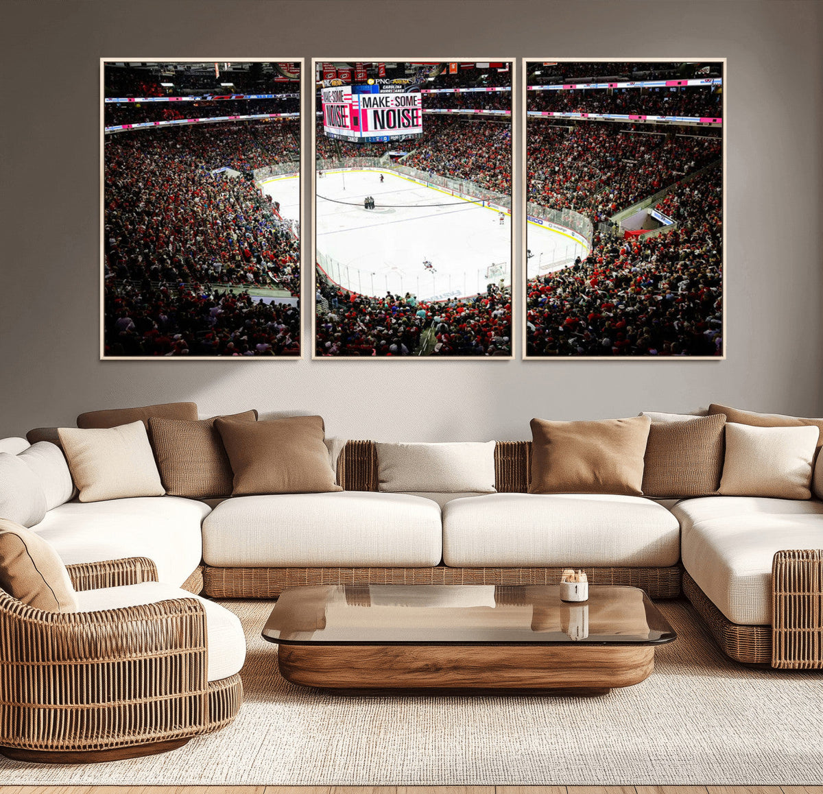 PNC Arena Raleigh North Carolina Hurricanes Hockey Stadium
