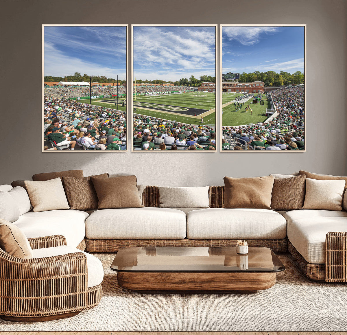 University of Charlotte 49ers Football Team Print -