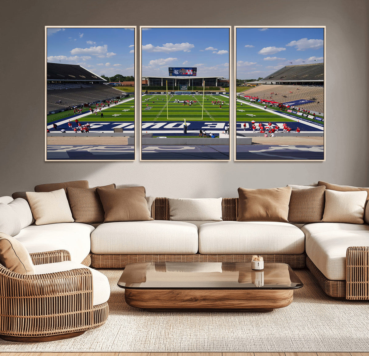 Rice University Owls Football Team Print - Houston Rice