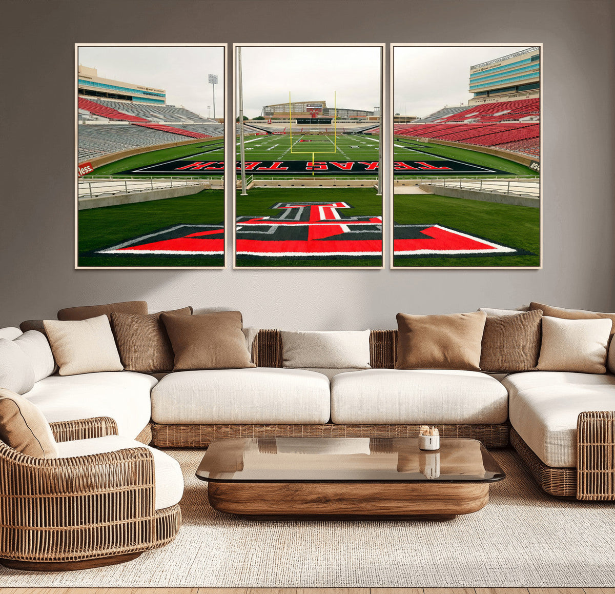 Texas Tech Red Raiders Football Team Print - Lubbock Jones
