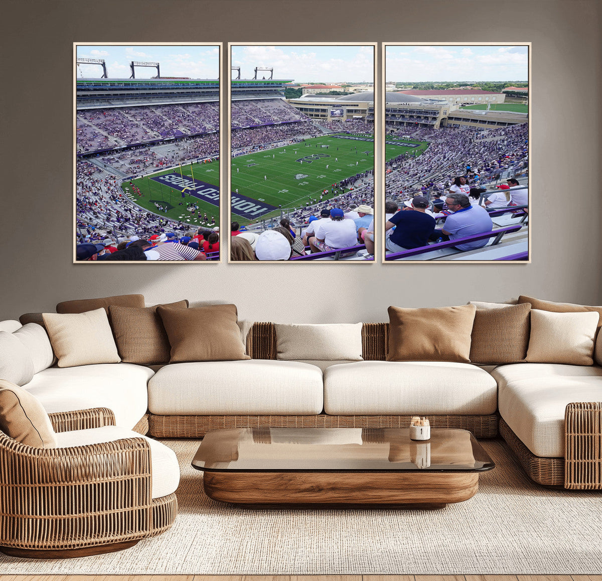 The Texas Christian University TCU Horned Frogs Football