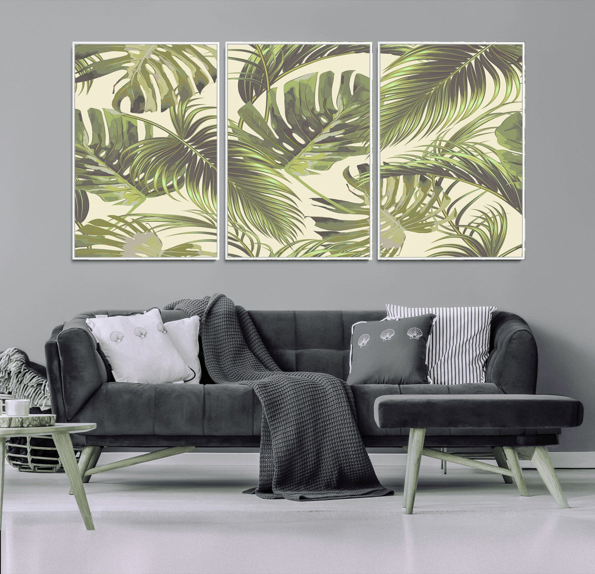 Palm Leaves Canvas Print