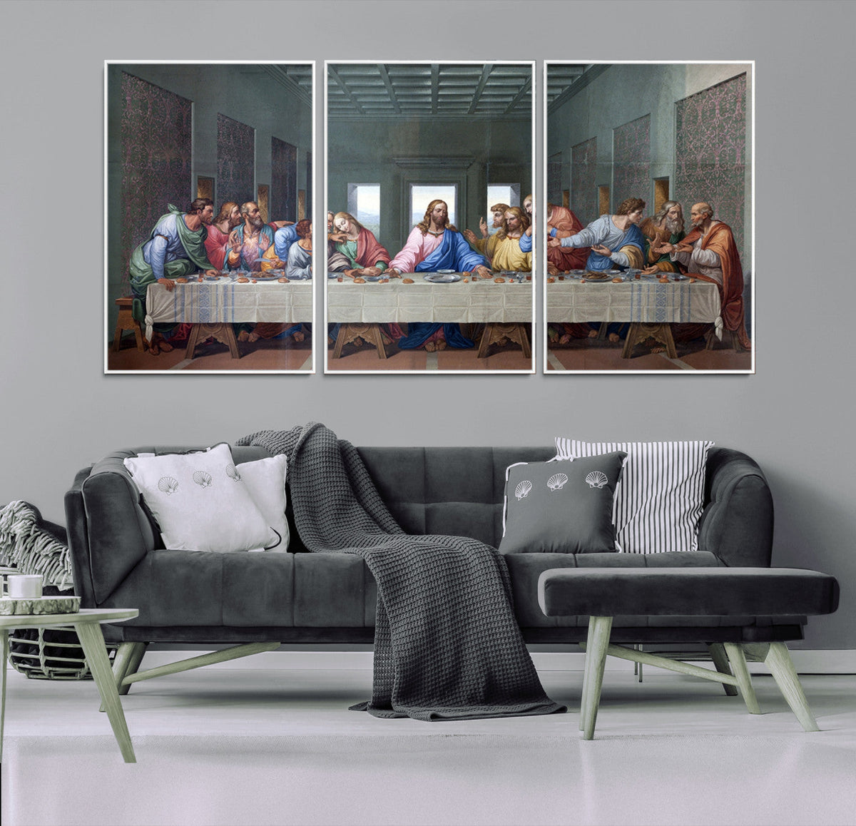 The Last Supper Multi Panel Canvas Wall Art