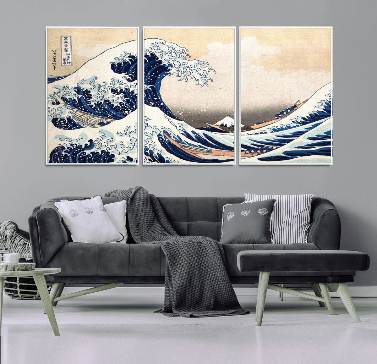 Hokusai: The Breaking Wave off Kanagawa Canvas Print