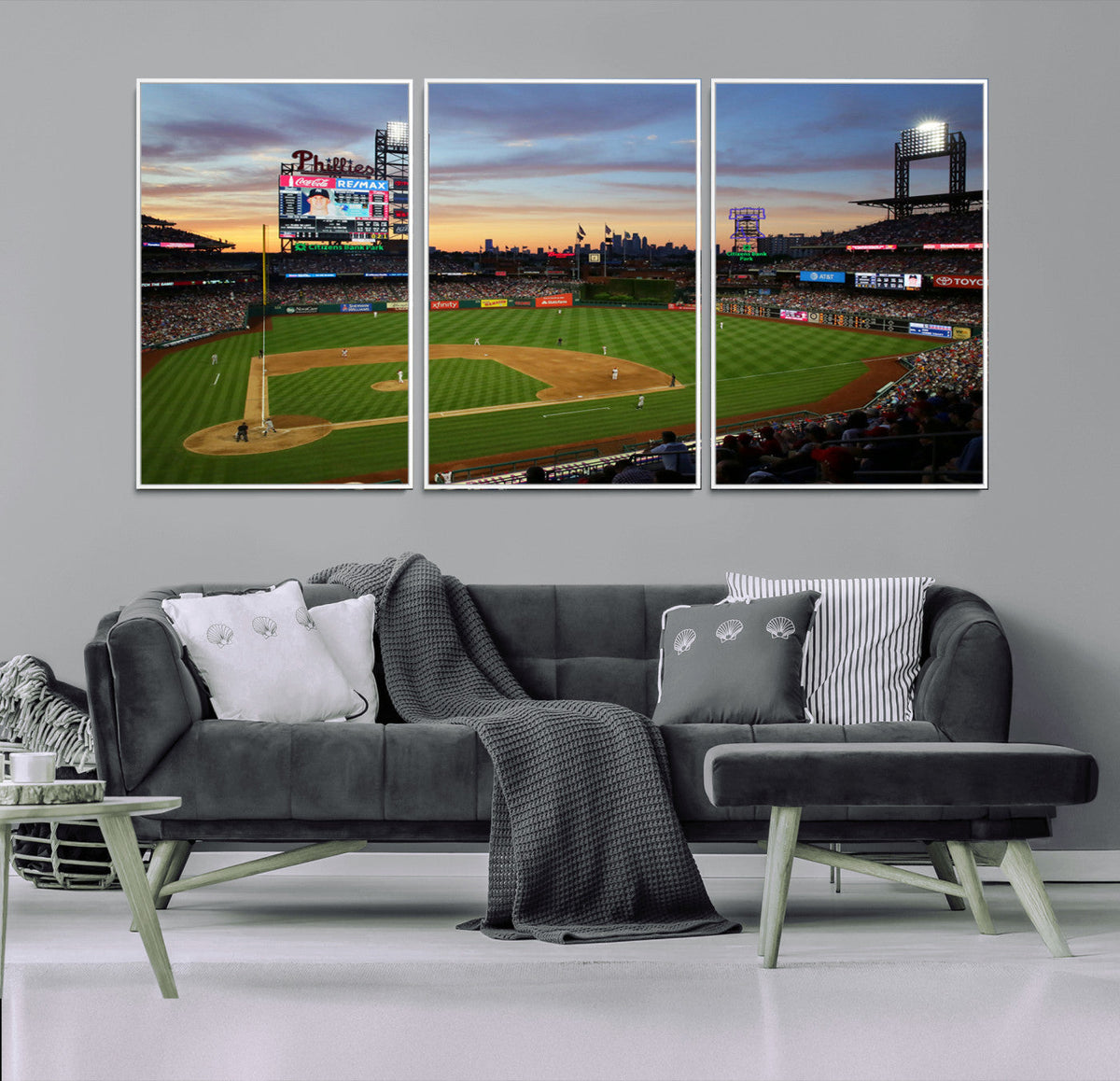 Citizens Bank Park Philadelphia Phillies Wall Art Canvas |