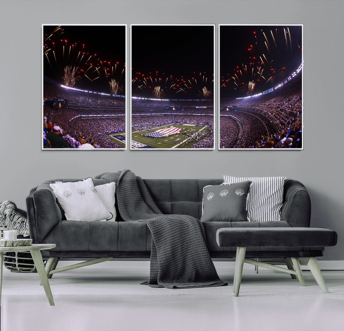 New York Giants Football Team Print - East Rutherford