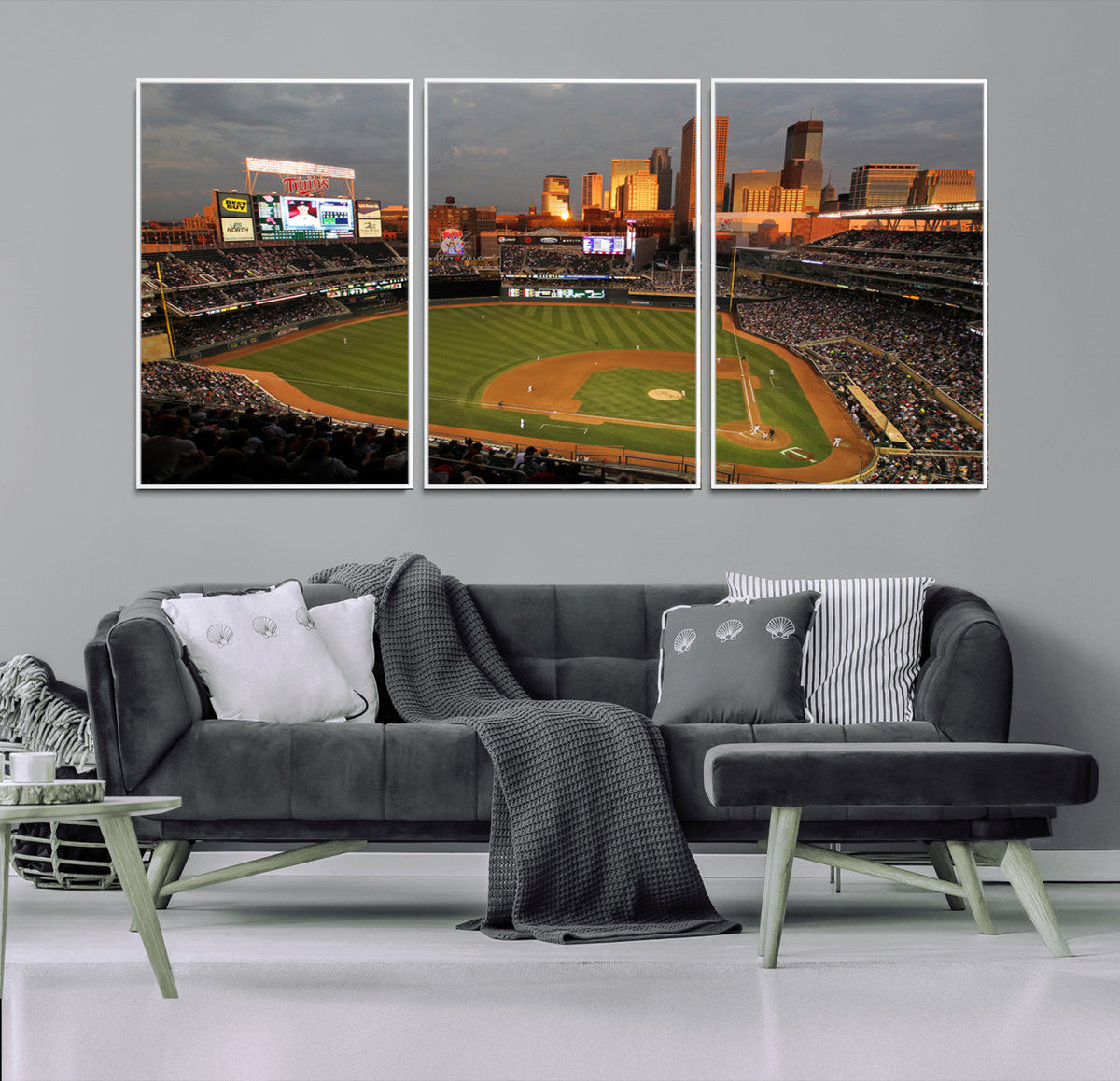 Minnesota Twins Baseball Team Print - Minneapolis Target