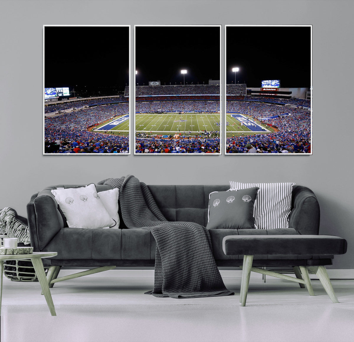 Buffalo Bills Wall Art - Buffalo Bills Stadium Canvas Print,