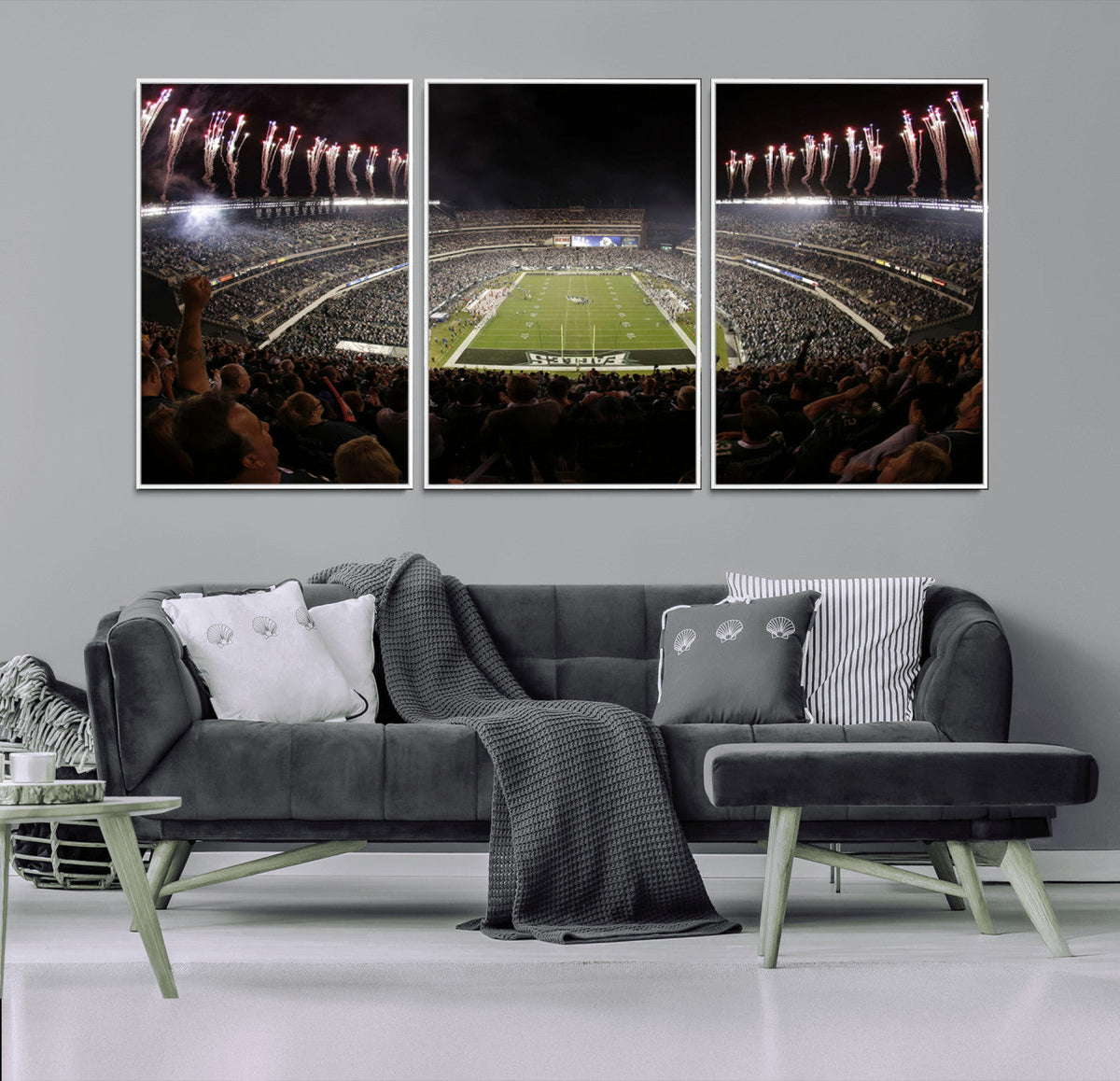Eagles Field Stadium Wall Art - Philadelphia Eagles Football