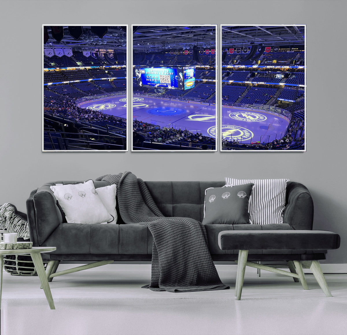 Amalie Arena Florida Wall Art Canvas Print - NHL Hockey