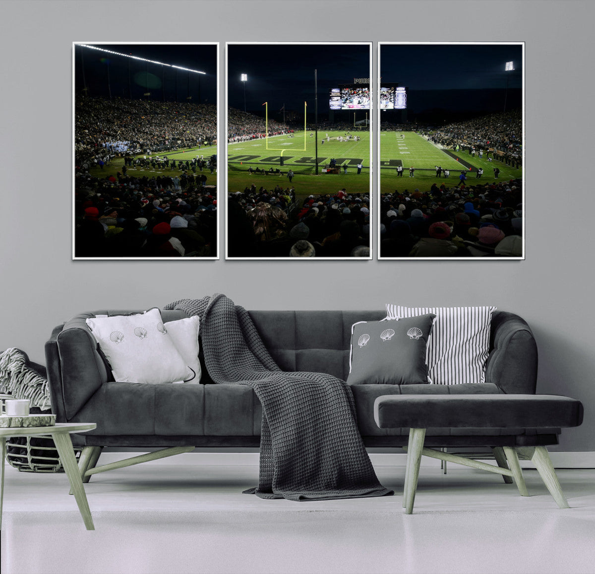 Purdue Boilermakers Football Team Print - West Lafayette