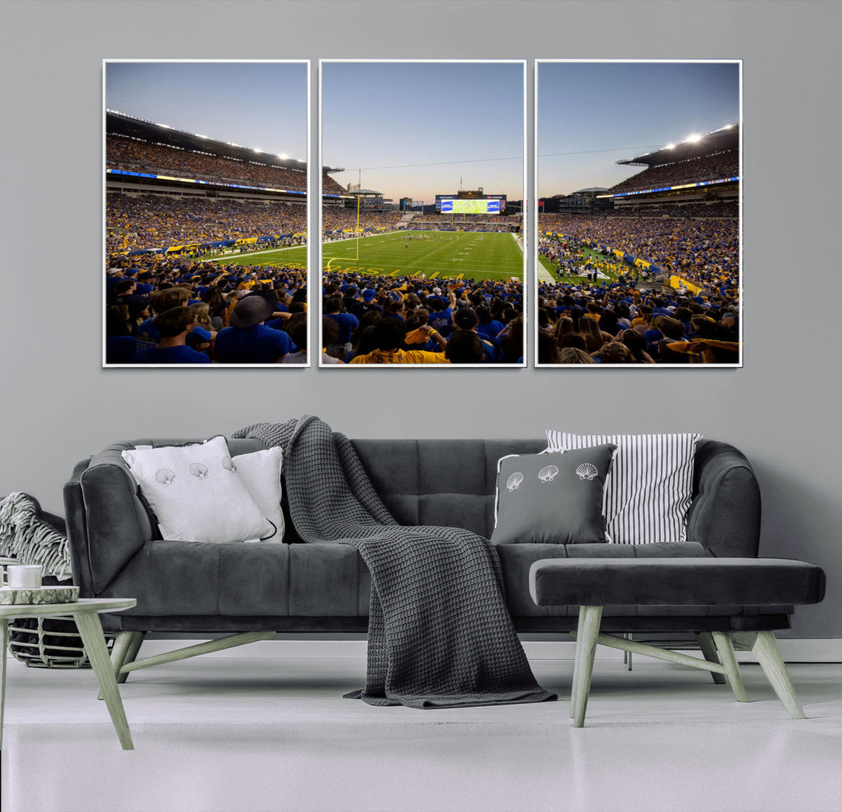 Pittsburgh Panthers Football Team Print - Pittsburgh