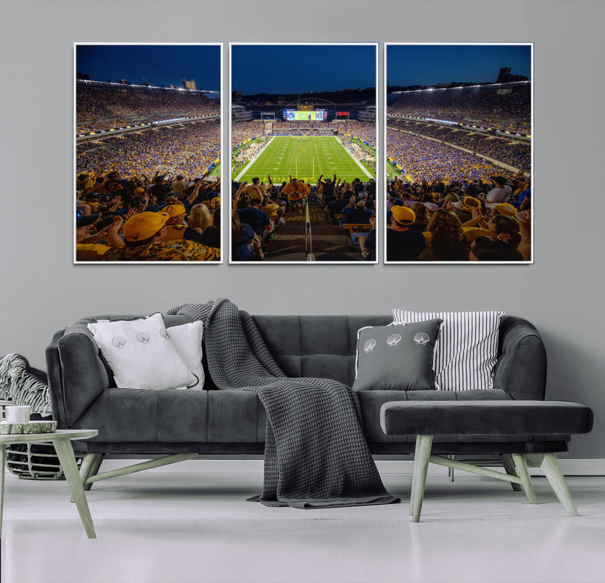 Pittsburgh Panthers Football Team Print - Pittsburgh