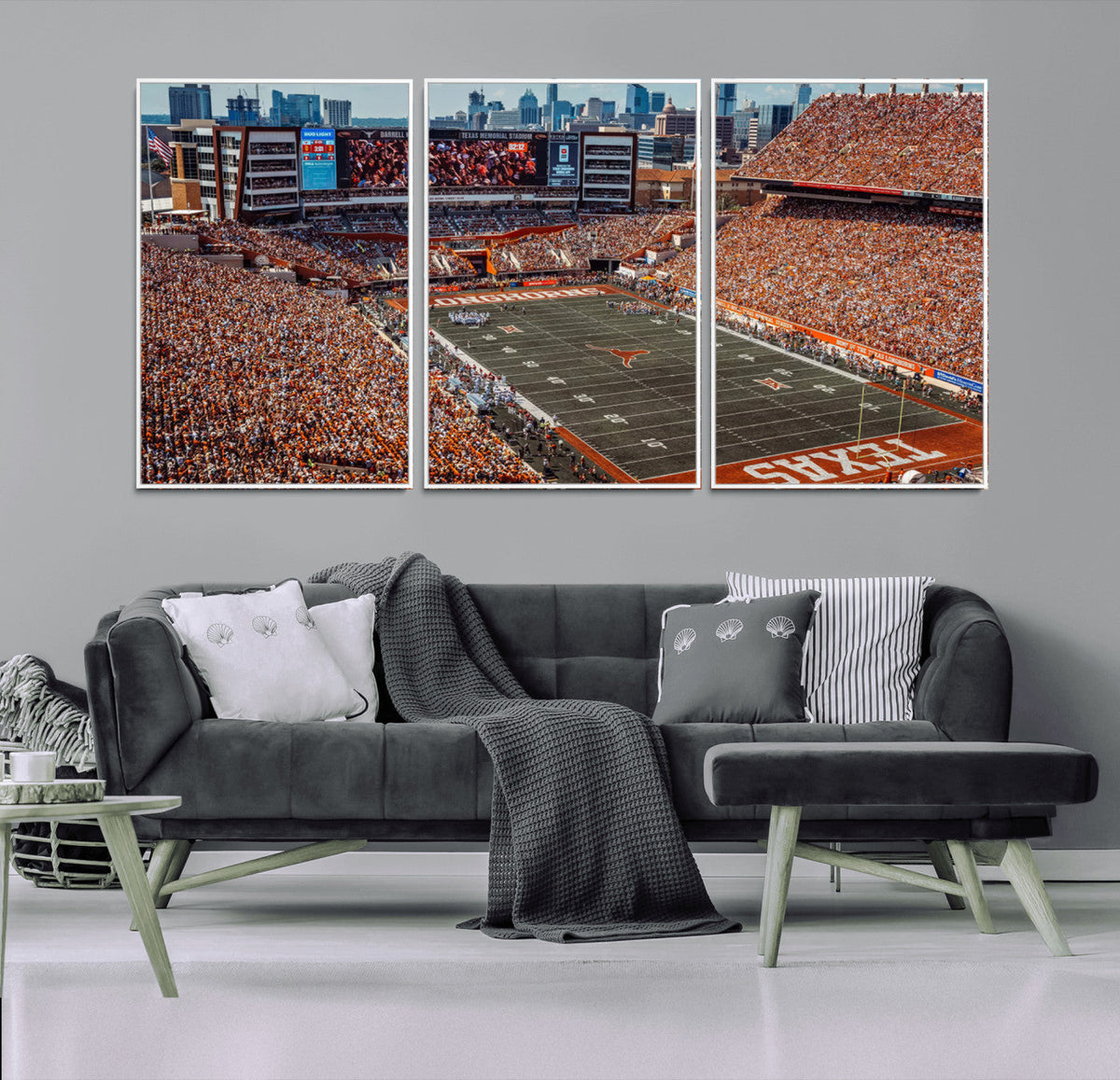 University of Texas Longhorns Football Team Print - Austin