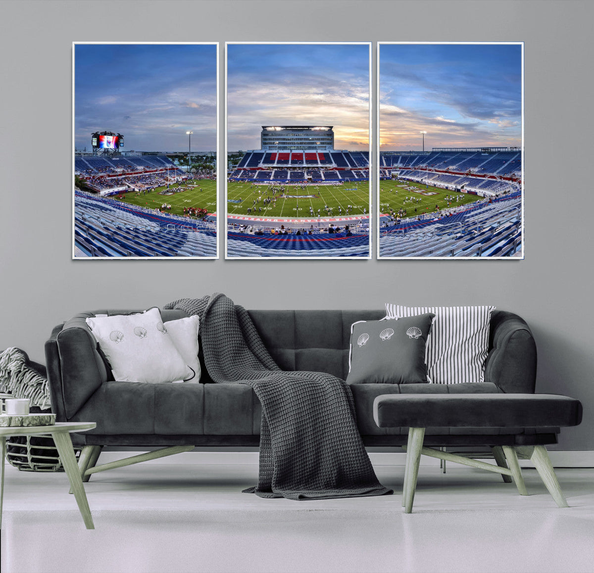 Florida Atlantic University Owls Football Team Print - Boca