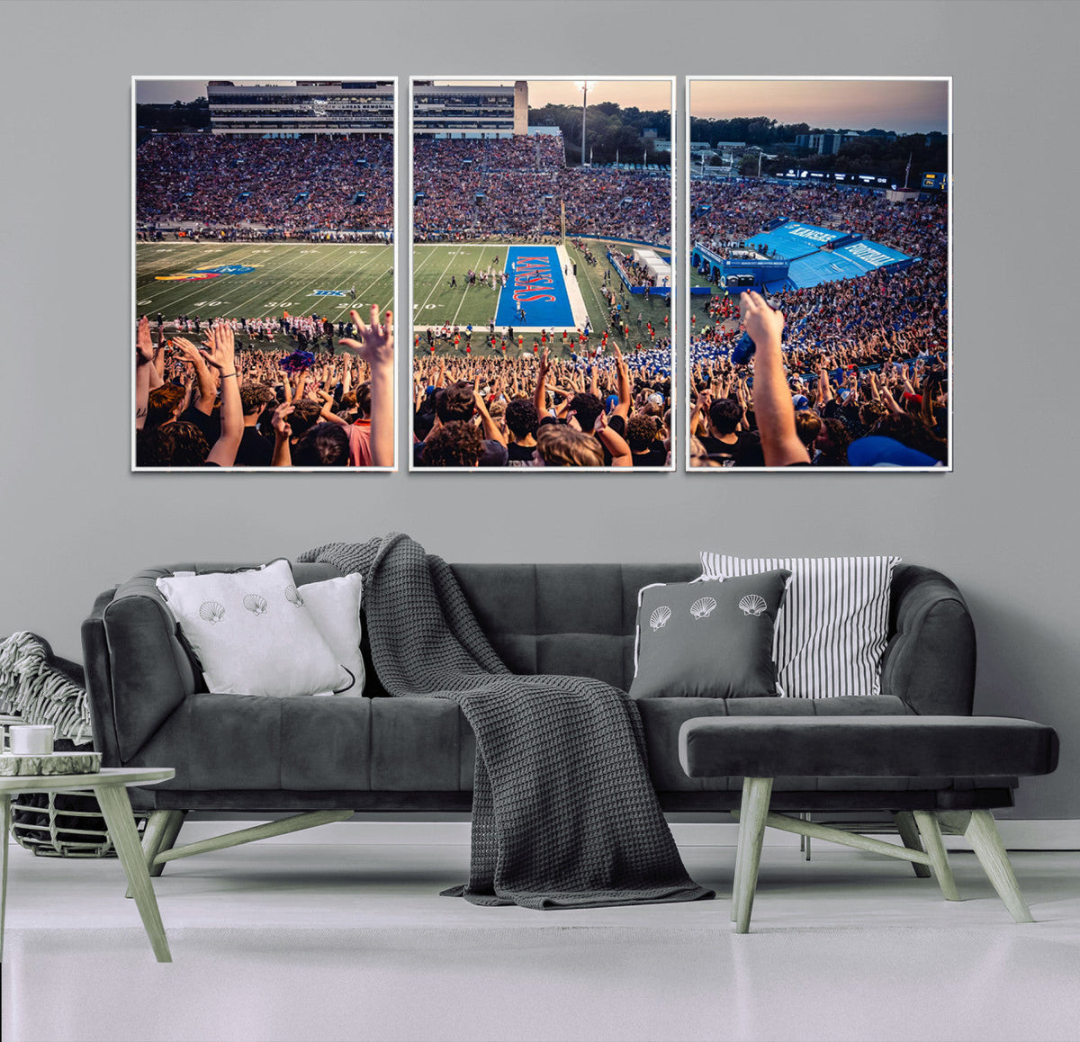 University of Kansas Jayhawks Football Team Art Print -
