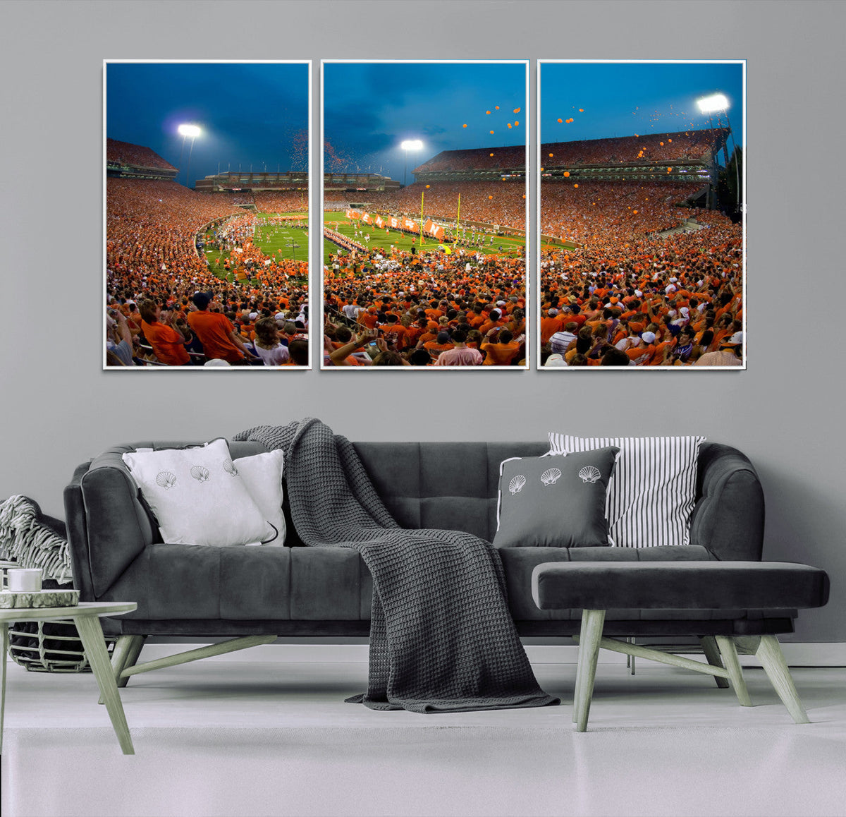 Clemson University Tigers Football Team Print - Clemson