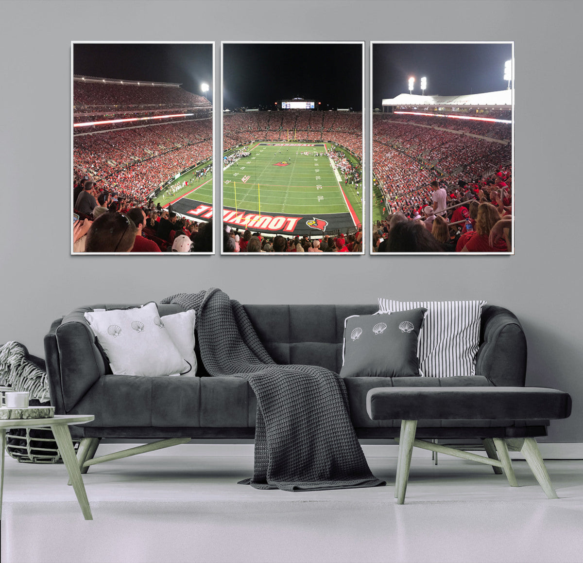 University of Louisville Cardinals Football Team Print -