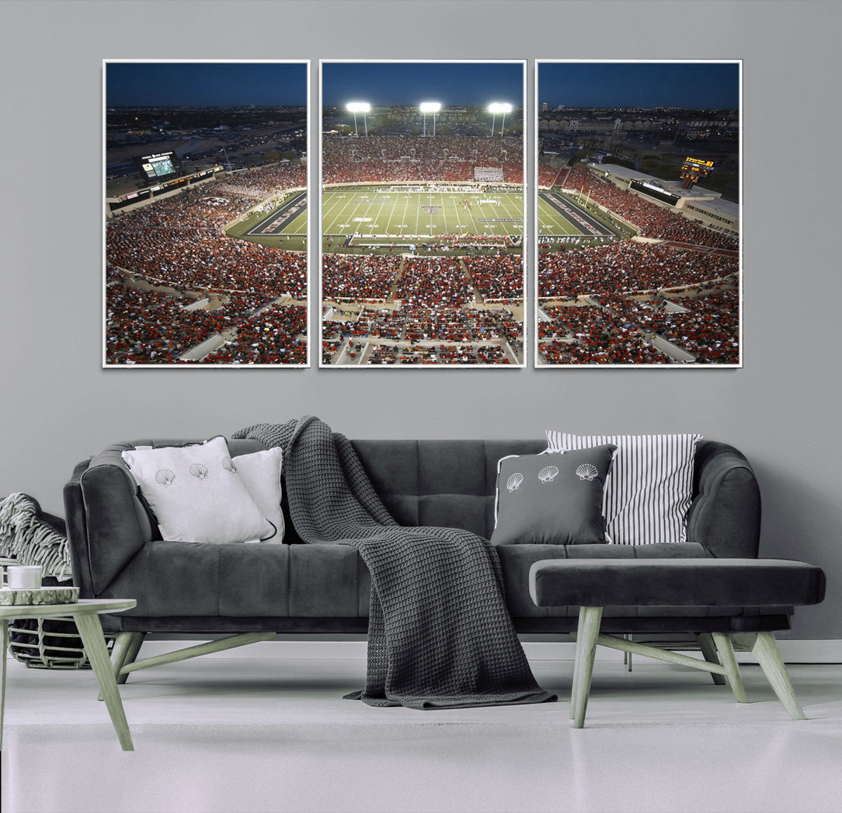 Texas Tech Red Raiders Football Team Print - Lubbock Jones