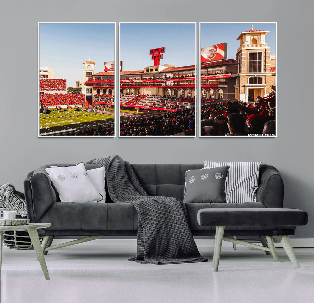 Jones AT&T Stadium Texas Tech Red Raiders Wall Art | Large