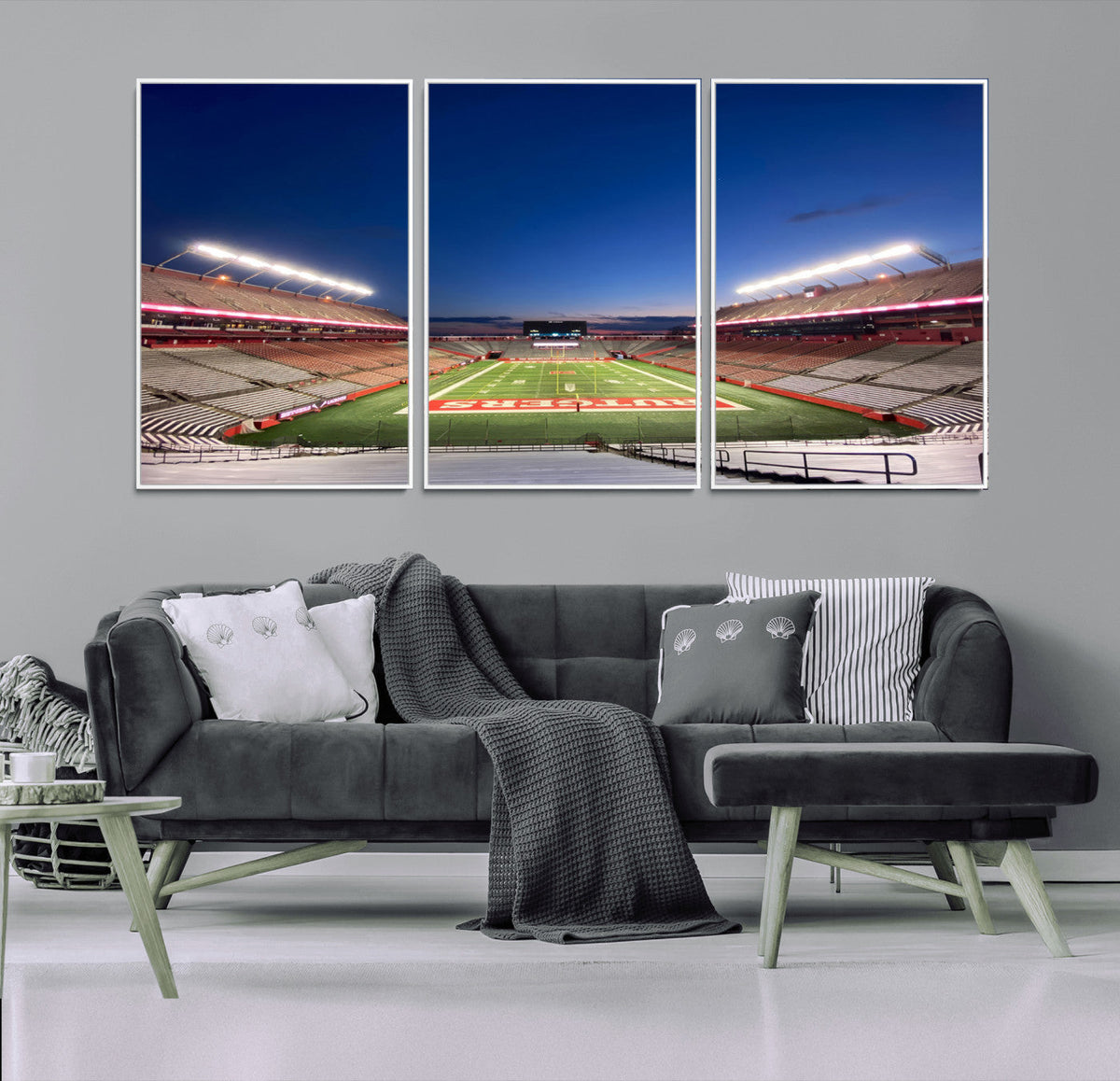 Rutgers Scarlet Knights Football Team Print - Piscataway SHI