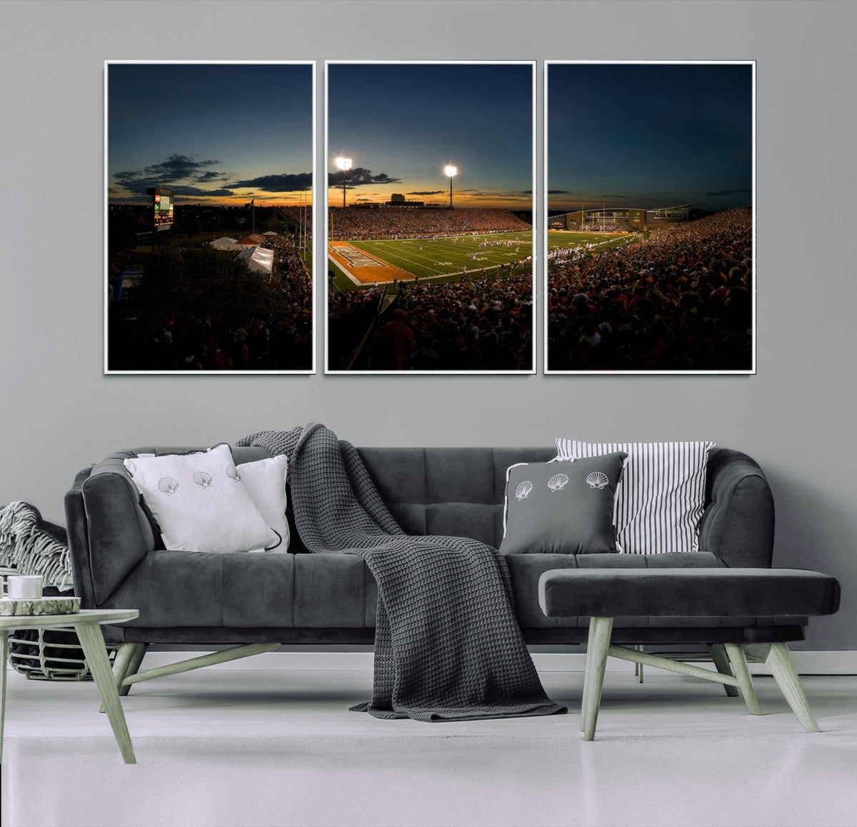 Ball State Cardinals Football Team Print - Muncie Scheumann
