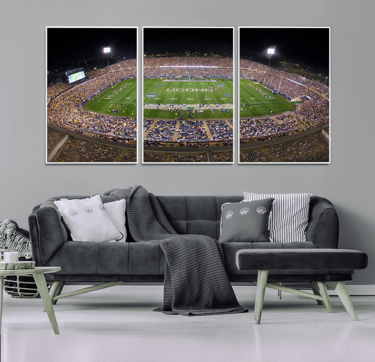 The University of Connecticut UCONN Huskies Football Team